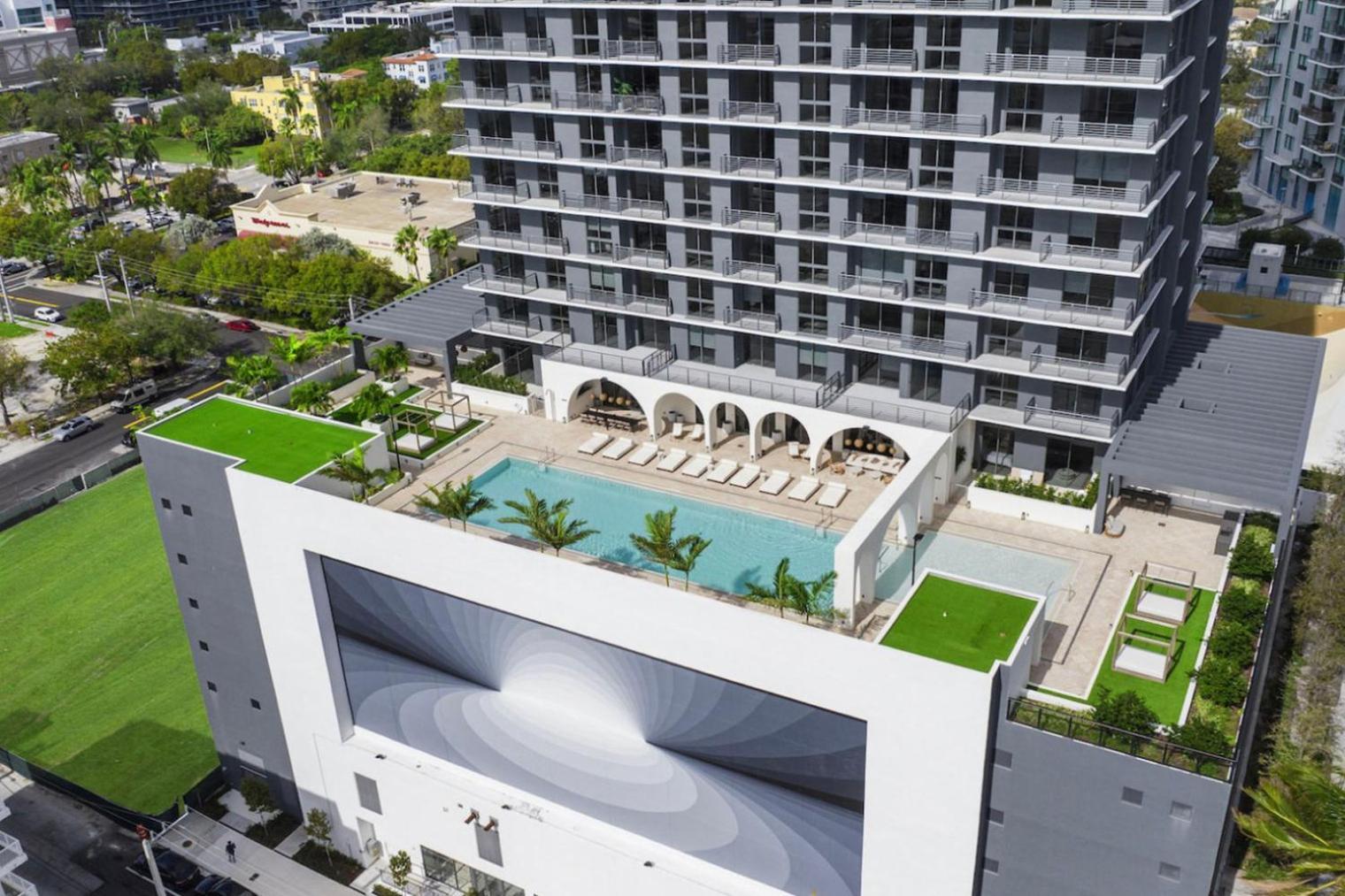 Blueground Edgewater Coffee Gym Pool Wd Mia-107 Apartment *