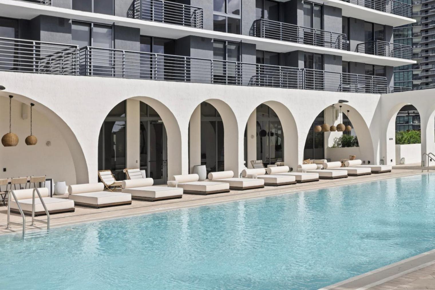 Apartment Blueground Edgewater Coffee Gym Pool Wd Mia-107 *
