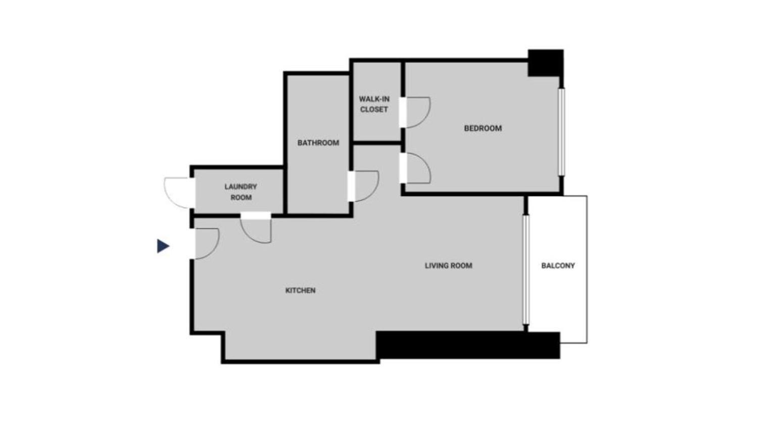 Apartment Blueground Edgewater Coffee Gym Pool Wd Mia-107